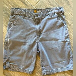 Carhartt Men's Relaxed Cargo Shorts in Charcoal Gray